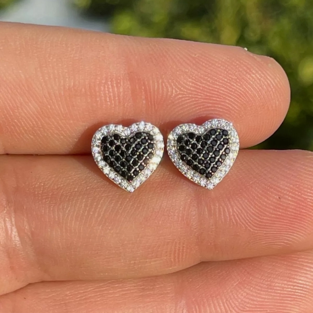 Heart earrings